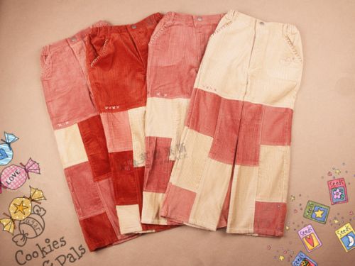  Pantalon fille en velours côtelé - Ref 2062572
