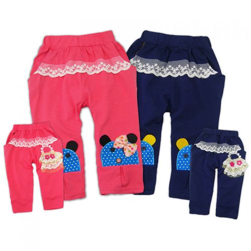 Pantalon fille en Toile de coton - Ref 2062607