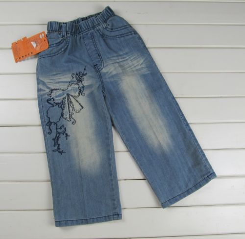Pantalon fille en coton - Ref 2062696