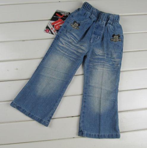 Pantalon fille en toile - Ref 2062697