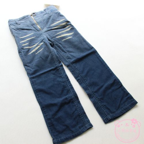 Pantalon fille en velours côtelé - Ref 2062735