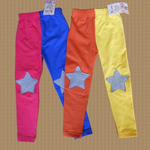 Pantalon fille guêtres en mélange - Ref 2062766