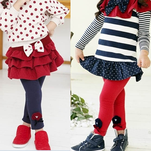  Pantalon fille PULL CARROTS en mélange - Ref 2062853