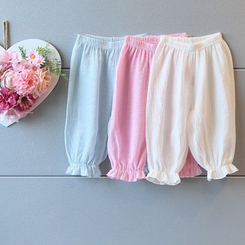 Pantalon fille aucun en mélange - Ref 2063013