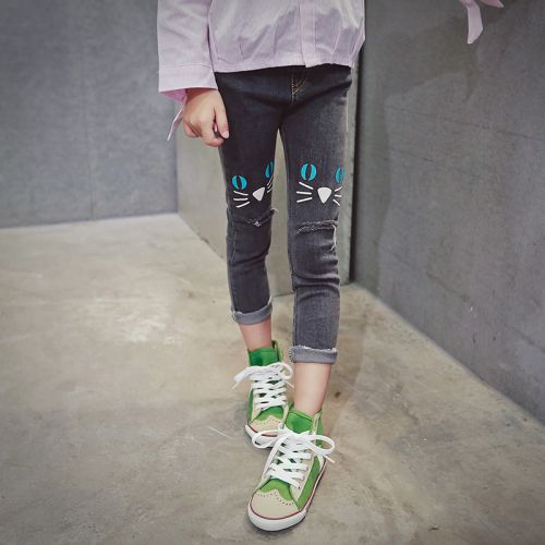  Pantalon fille en toile - Ref 2063130
