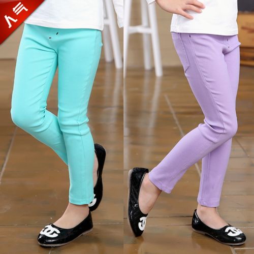 Pantalon fille en Toile de coton - Ref 2063149