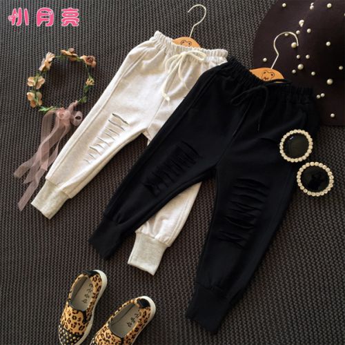 Pantalon fille en coton - Ref 2063247