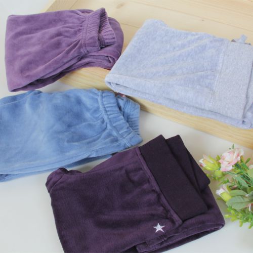 Pantalon fille pantalon de velours en CVC - Ref 2063259