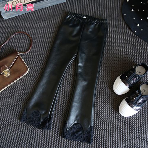 Pantalon fille en cuir - Ref 2063339