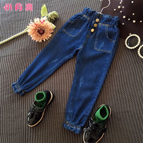 Pantalon fille en mélange - Ref 2063458