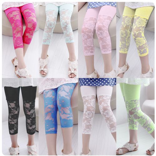 Pantalon fille MIAOKONG en coton - Ref 2063470