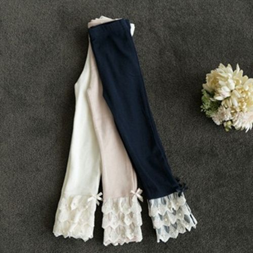  Pantalon fille PULL CARROTS en mélange - Ref 2064041