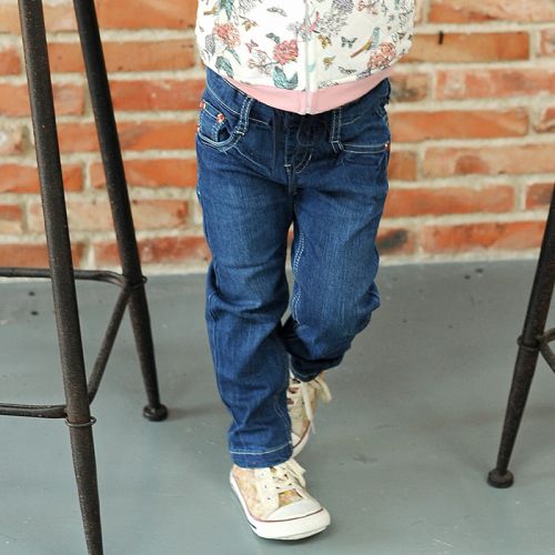  Pantalon fille en Toile de coton - Ref 2064747