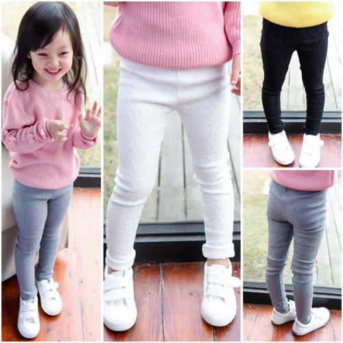 Pantalon fille en Toile de coton - Ref 2064831