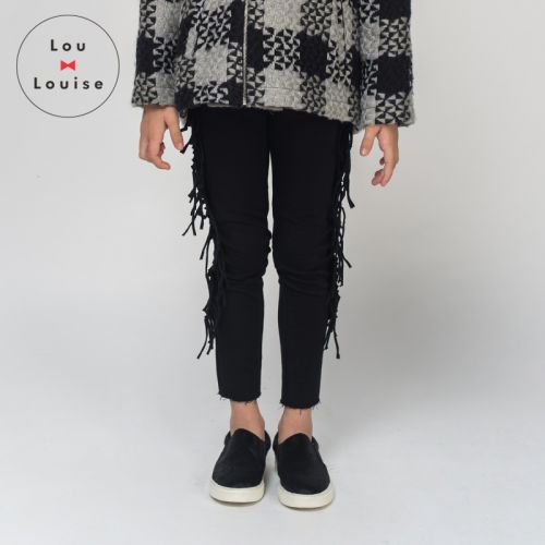 Pantalon fille LOU & LOUISE en Toile de coton - Ref 2065493