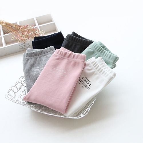 Pantalon fille guêtres en mélange - Ref 2065521