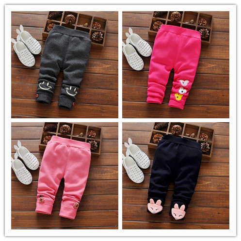 Pantalon fille en flanelle - Ref 2065535