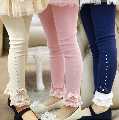 Pantalon fille guêtres - Ref 2065551