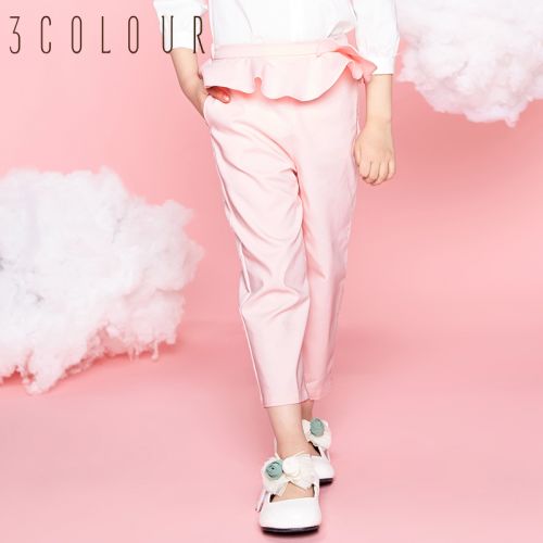Pantalon fille en Toile de coton - Ref 2065651