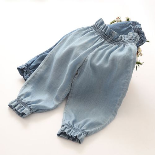 Pantalon fille en toile - Ref 2065700