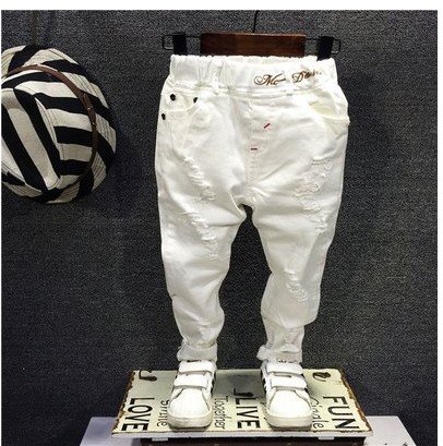 Pantalon garçon en toile - Ref 2054246