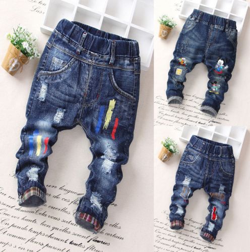 Pantalon garçon en toile - Ref 2054278
