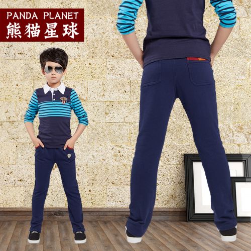 Pantalon garçon PANDA PLANET - Ref 2054354