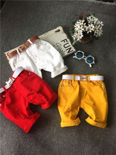 Pantalon garçon en Toile de coton - Ref 2054435