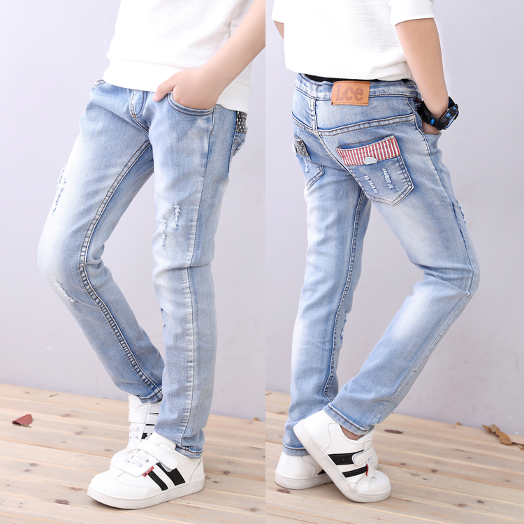Pantalon garçon en toile - Ref 2054488