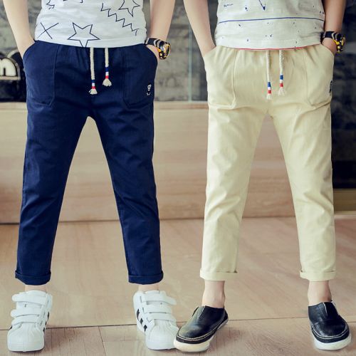 Pantalon garçon en Toile de coton - Ref 2054531