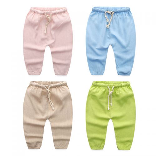 Pantalon garçon en lin - Ref 2054556