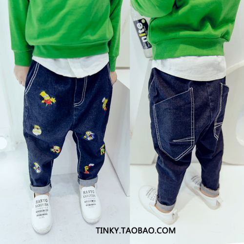Pantalon garçon TINKY en toile - Ref 2054630