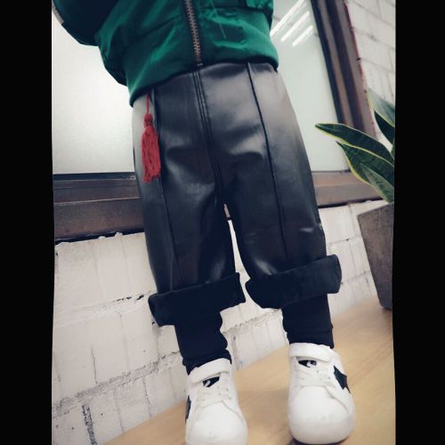 Pantalon garçon en cuir - Ref 2054769