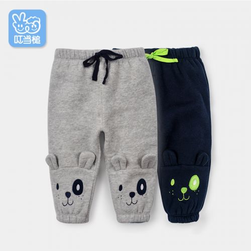  Pantalon garçon JINGLE MALLET en flanelle - Ref 2054776