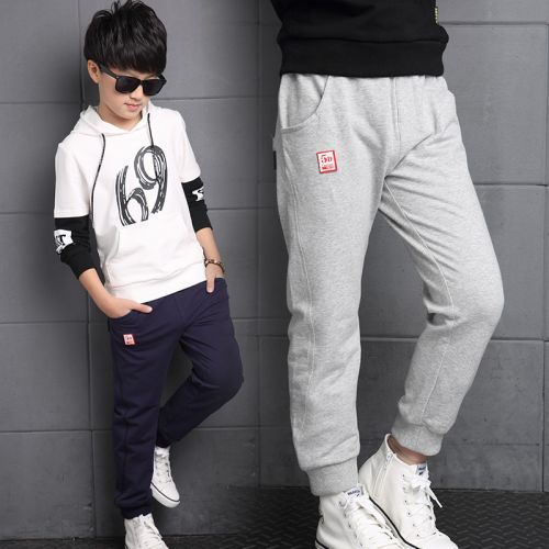 Pantalon garçon pantalon garçons tricot en Toile de coton - Ref 2054821
