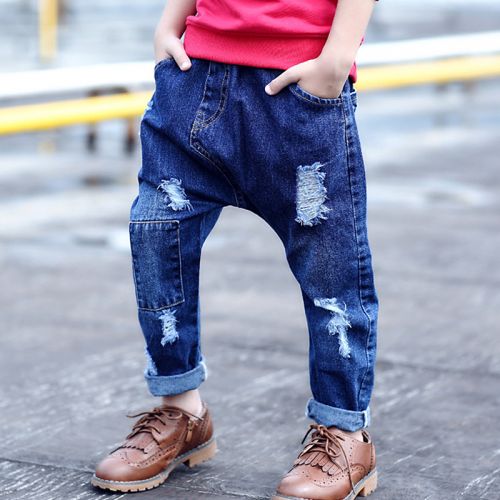 Pantalon garçon en toile - Ref 2054892