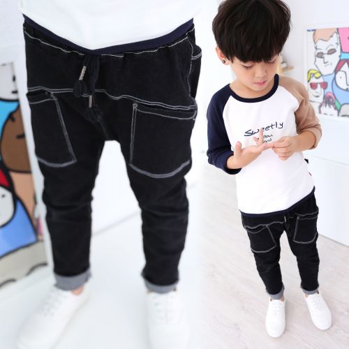 Pantalon garçon PIG XIAOZHU - Ref 2054926