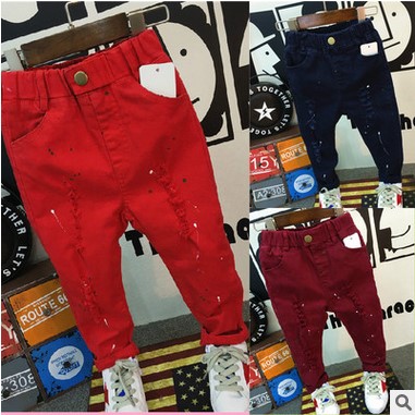 Pantalon garçon ANAN en coton - Ref 2054937