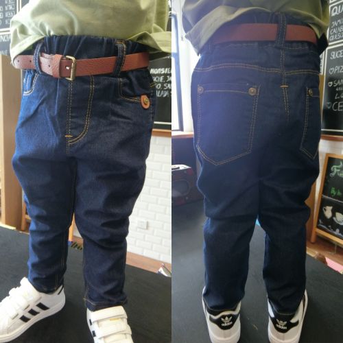 Pantalon garçon en toile - Ref 2054981