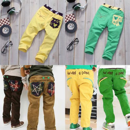 Pantalon garçon en velours côtelé - Ref 2054987