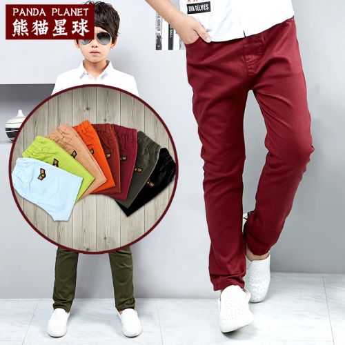 Pantalon garçon PANDA PLANET - Ref 2055086