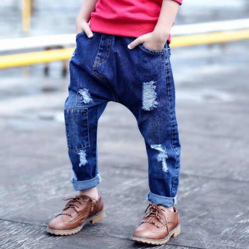 Pantalon garçon en toile - Ref 2055090