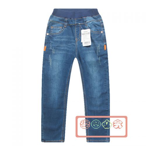  Pantalon garçon en Coton denim bombe - Ref 2055138