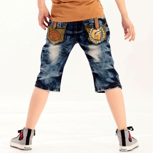 Pantalon garçon SLANPAD en Toile de coton - Ref 2055170