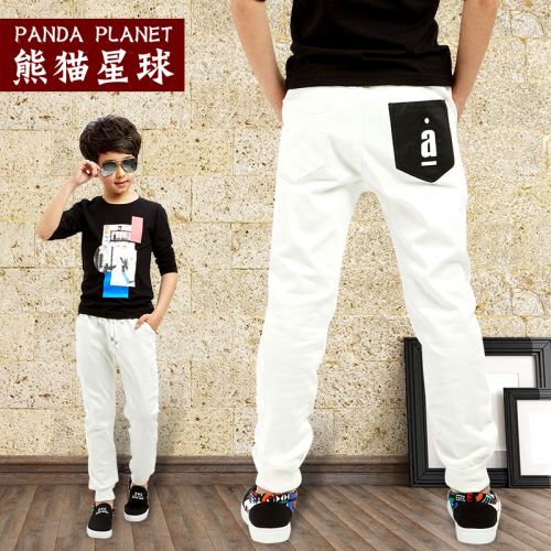 Pantalon garçon PANDA PLANET - Ref 2055172