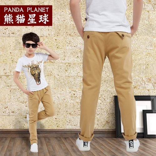 Pantalon garçon PANDA PLANET - Ref 2055173
