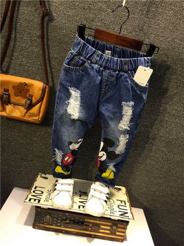 Pantalon garçon en toile - Ref 2055190