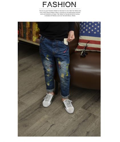 Pantalon garçon en toile - Ref 2055217