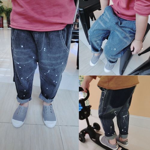 Pantalon garçon en toile - Ref 2055415