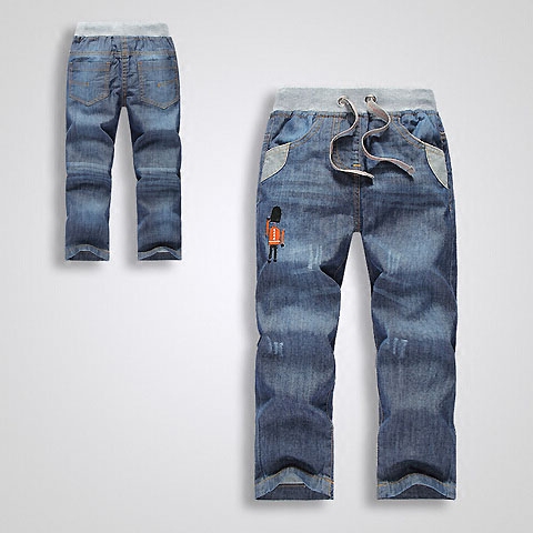  Pantalon garçon en toile - Ref 2055420